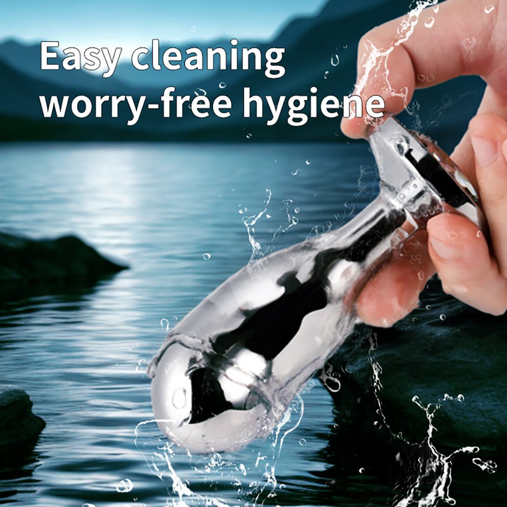 MW - X1656 Anal Sex Toys Metal Diamond Prostate Butt Plug - Lovetoys wholesales shop