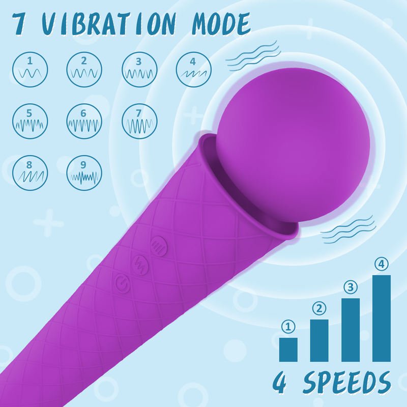 New Design Hand Massage Leg Massagers Facial Wand Massager - Lovetoys wholesales shop