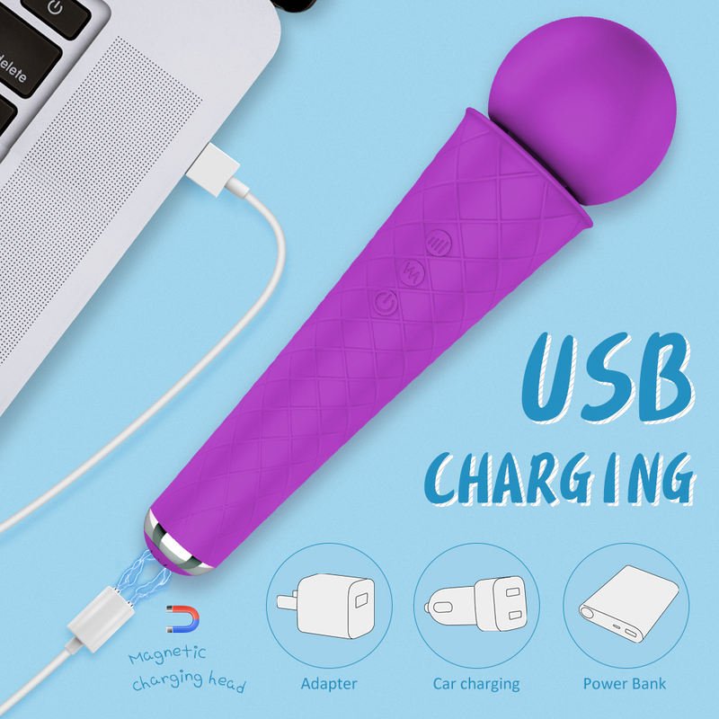 New Design Hand Massage Leg Massagers Facial Wand Massager - Lovetoys wholesales shop