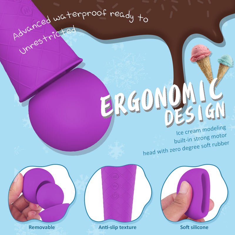 New Design Hand Massage Leg Massagers Facial Wand Massager - Lovetoys wholesales shop