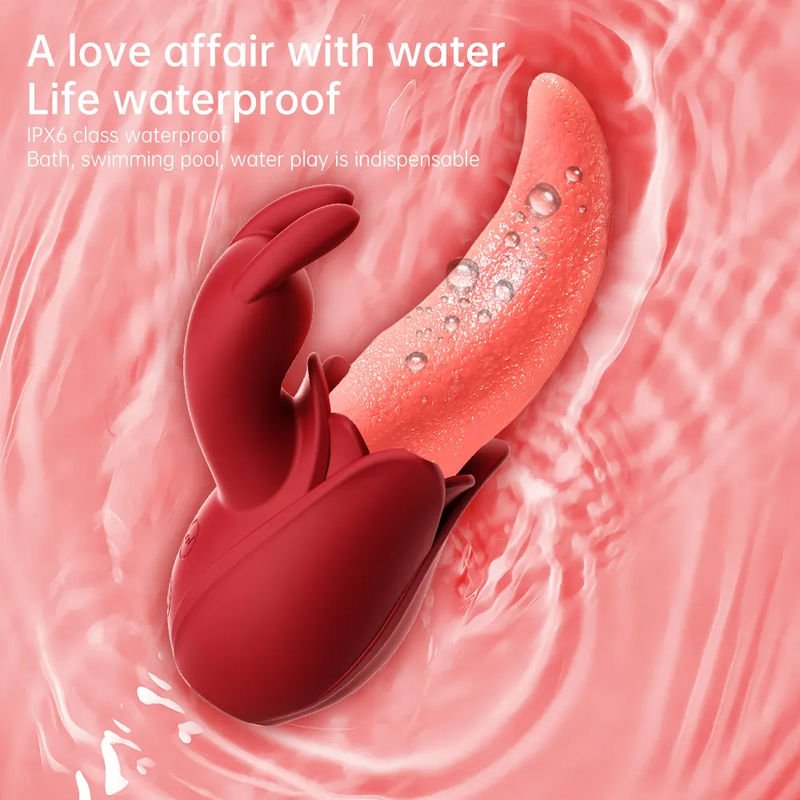 Orgasmic Masturbation Female Adult Product Tongue Vibrator - Lovetoys wholesales shop