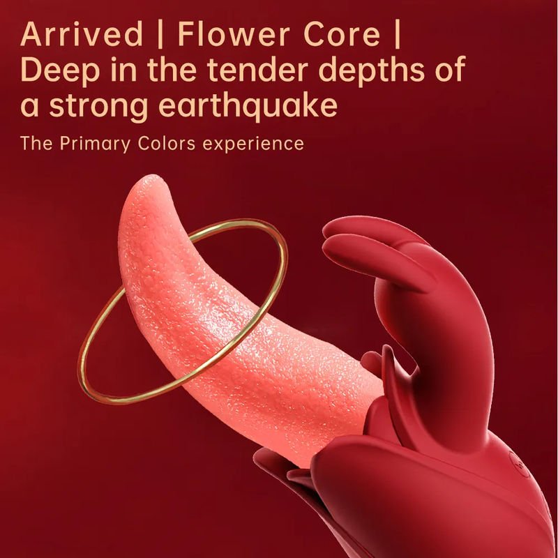 Orgasmic Masturbation Female Adult Product Tongue Vibrator - Lovetoys wholesales shop