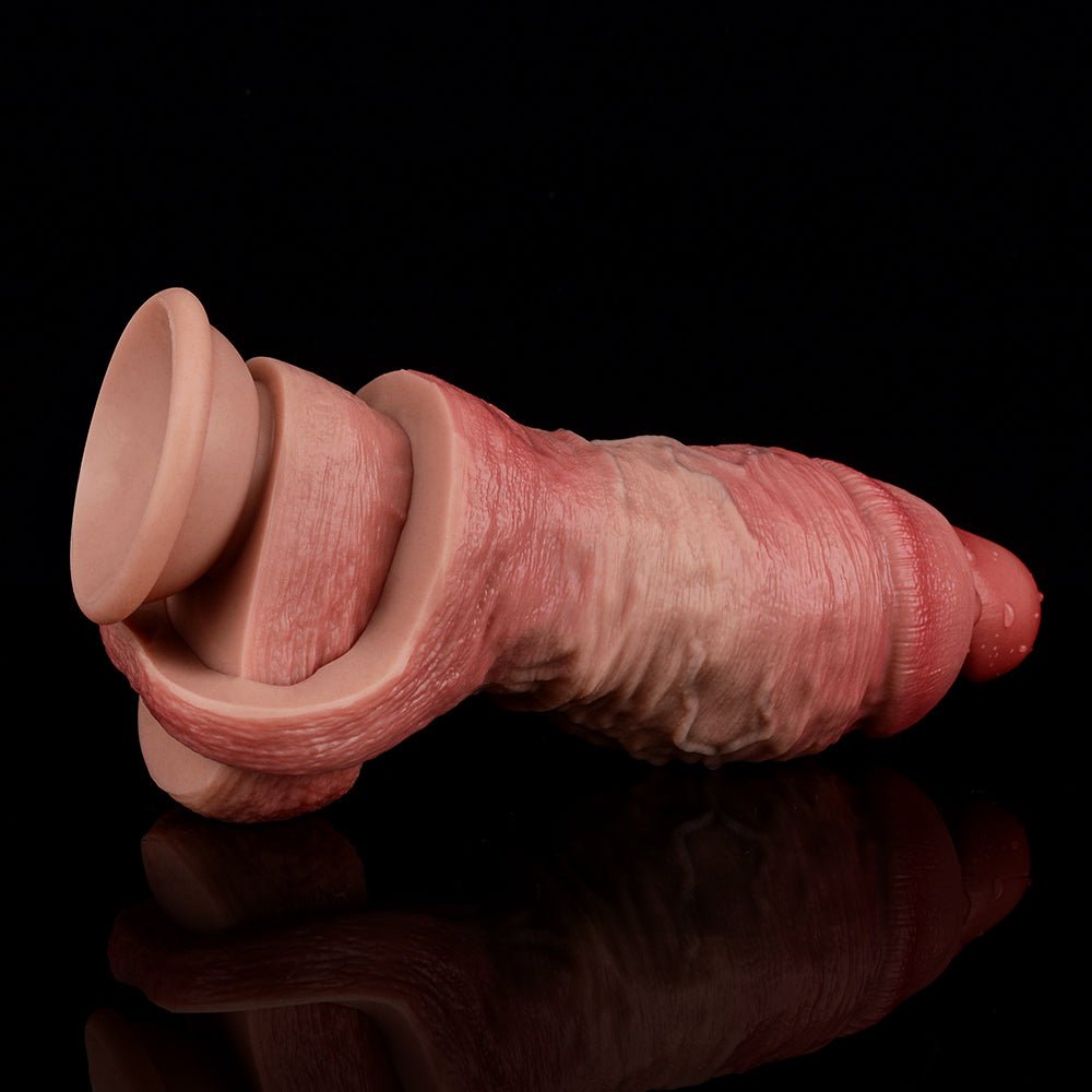 OS - ADL5024XL Penis lengthening and thickening silicone dildo sheath - Lovetoys wholesales shop