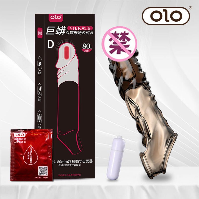 Penis Extension Vibrating Sleeve - Lovetoys wholesales shop