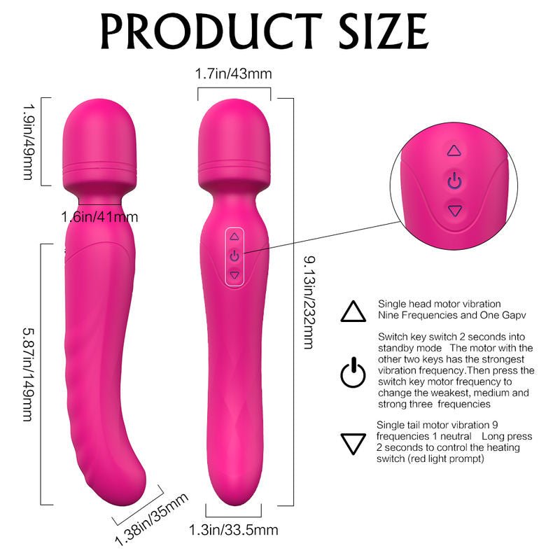 Powerful Vibrator Sex Toys for Female Clitoral Pussy Stimulus Massager AV Wand - Lovetoys wholesales shop