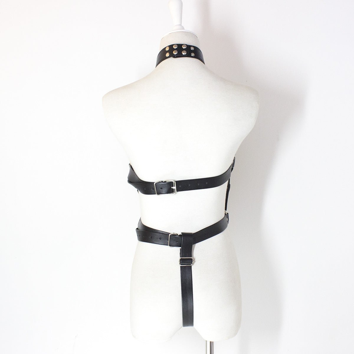 PU Leather Sexy Bondage Harness Lingerie - Lovetoys wholesales shop