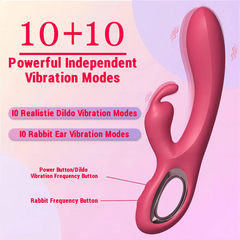 Rabbit Vibrators Wand Women Masturbation Sex Toys - Lovetoys wholesales shop