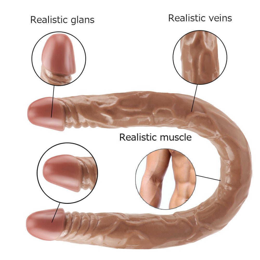 Real Skin 21.6"/55 cm Dildo - Lovetoys wholesales shop