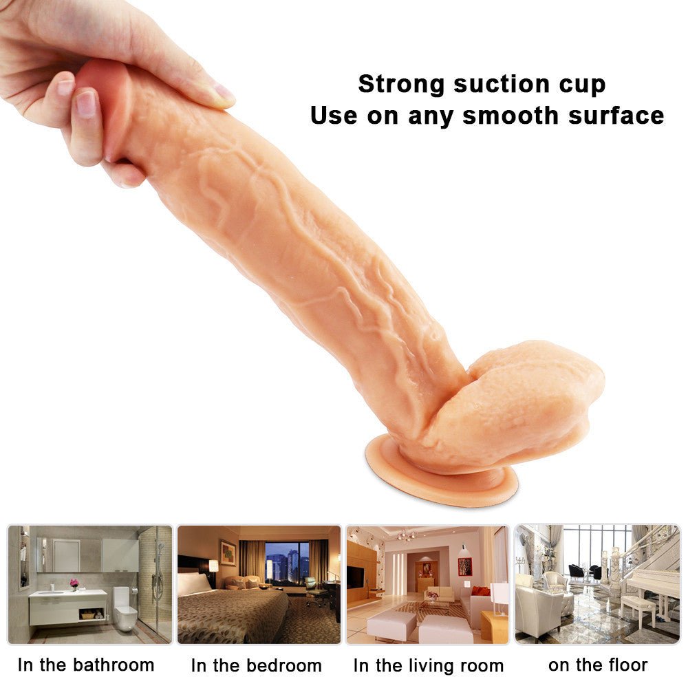 Real Skin 30 cm Dildo - Lovetoys wholesales shop