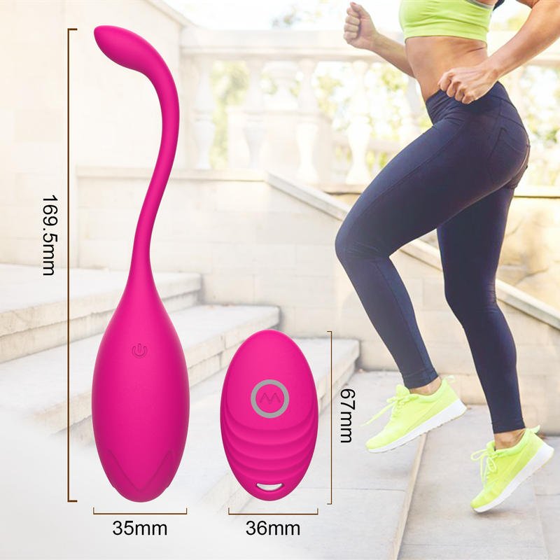 Remote Control Vibrator Soft Silicone Love Egg Massager Stimulus Female Masturbation - Lovetoys wholesales shop