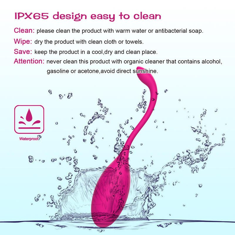 Remote Control Vibrator Soft Silicone Love Egg Massager Stimulus Female Masturbation - Lovetoys wholesales shop