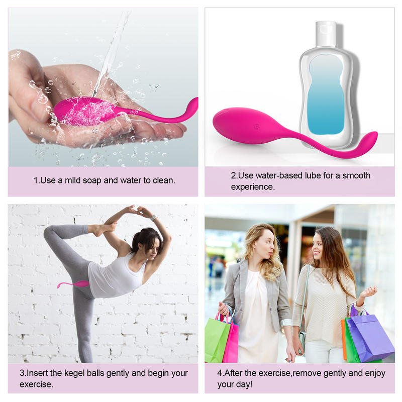 Remote Control Vibrator Soft Silicone Love Egg Massager Stimulus Female Masturbation - Lovetoys wholesales shop
