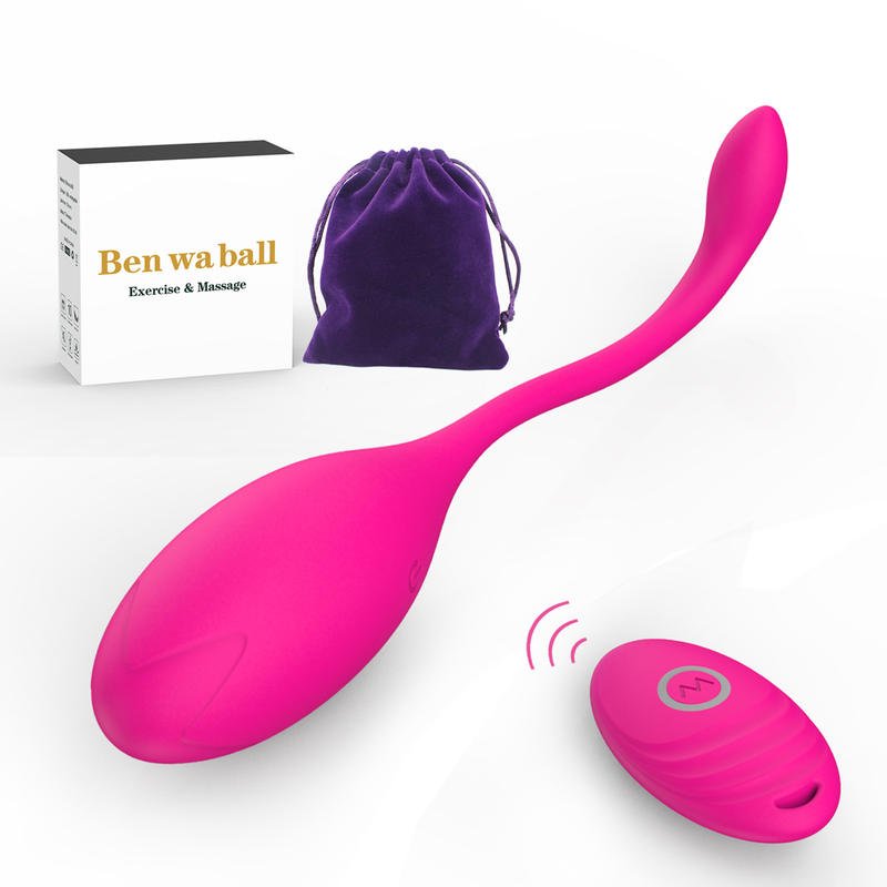 Remote Control Vibrator Soft Silicone Love Egg Massager Stimulus Female Masturbation - Lovetoys wholesales shop