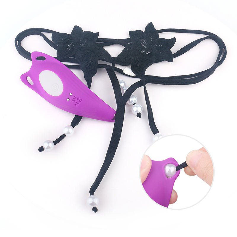 Remote Control Women's Vibrating Panties Wearable Sex Toy Vibrators - Lovetoys wholesales shop