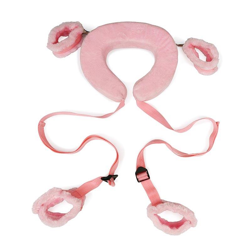 Restraints Handcuffs Footcuffs U - shaped Pillow BDSM China Bondage Sm Set - Lovetoys wholesales shop