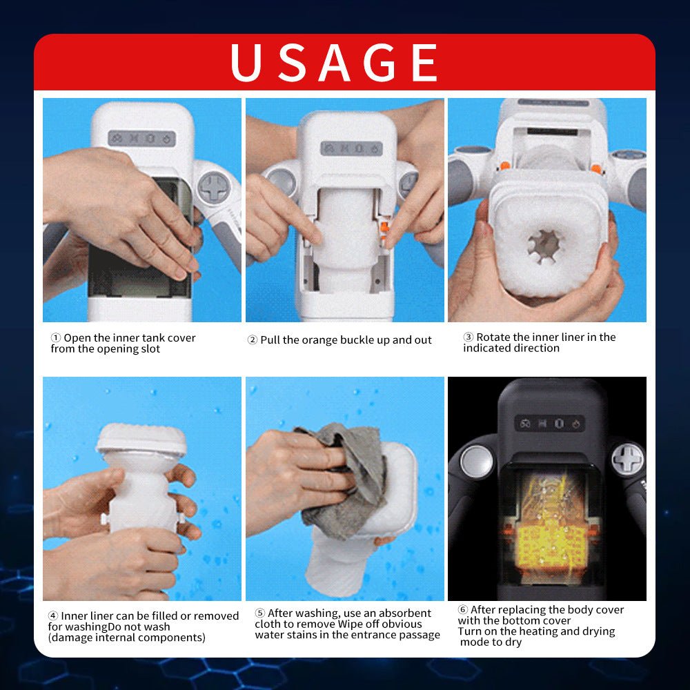 Robot Automatic Masturbation Cup - Lovetoys wholesales shop