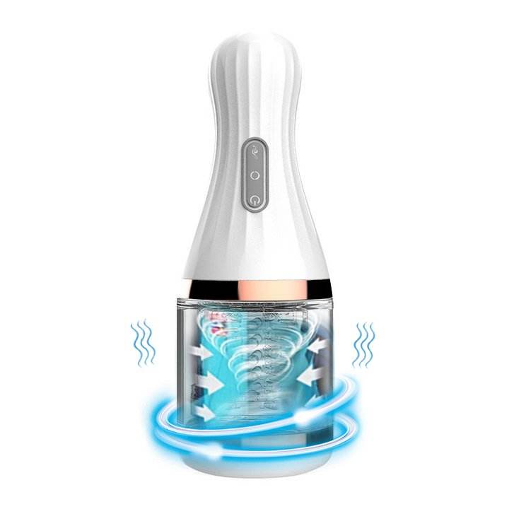 Rotating Intelligent Pronunciation Handheld Airplane Cup Male Masturbator - Lovetoys wholesales shop