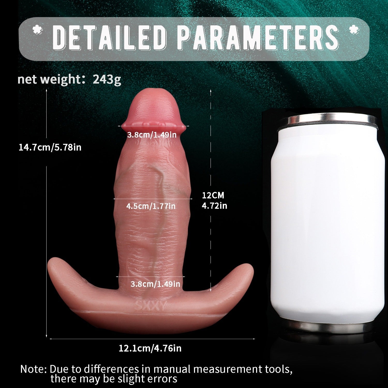 S8601 - K Realistic Dildo Multi frequency vibration anal plug - Lovetoys wholesales shop