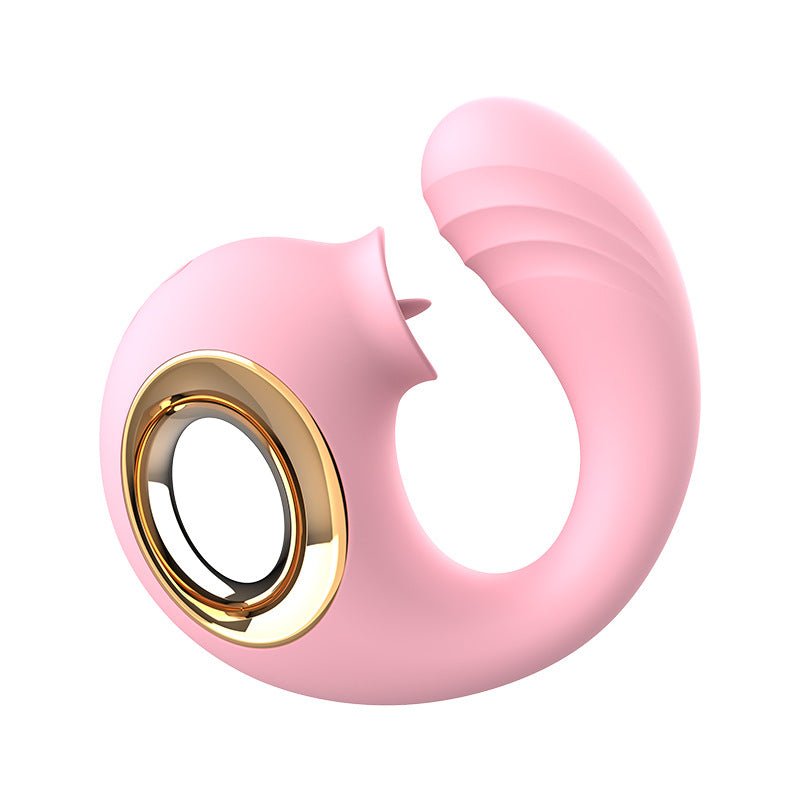 SAGAN Dolphin tongue licking multi frequency vibrator - Lovetoys wholesales shop