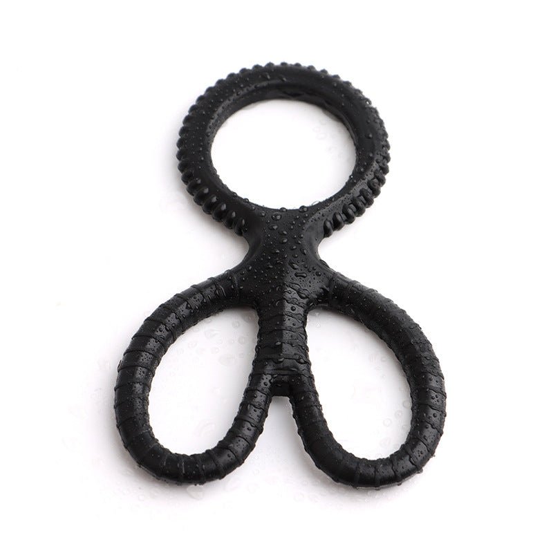 Scissors Silicone Cock Ring - Lovetoys wholesales shop