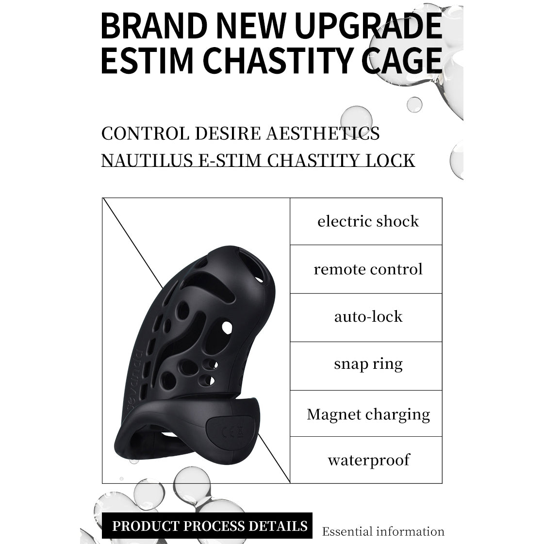 Sevanda Electric Shock CB Lock - Lovetoys wholesales shop
