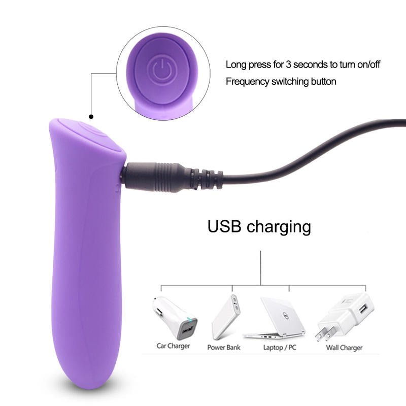 Sex Adult Mini Bullet Vibrator Female Sex Toy for Lady Mini Bullet Electric Vibrator - Lovetoys wholesales shop