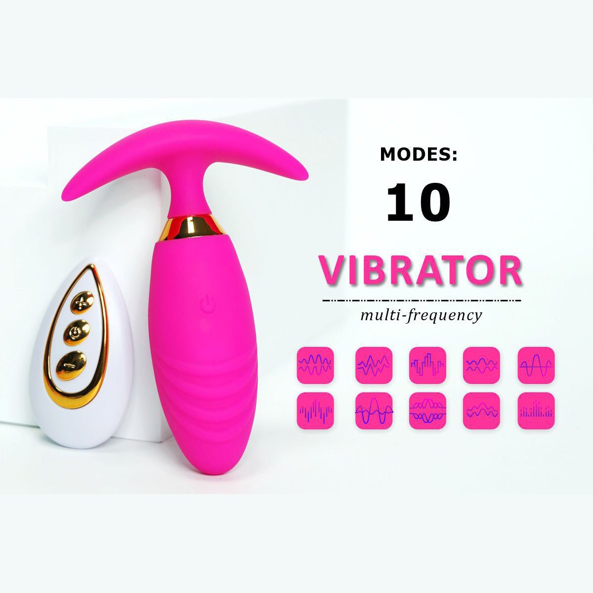 Sex Products APP Control Wavy Anal Vibrator - Lovetoys wholesales shop