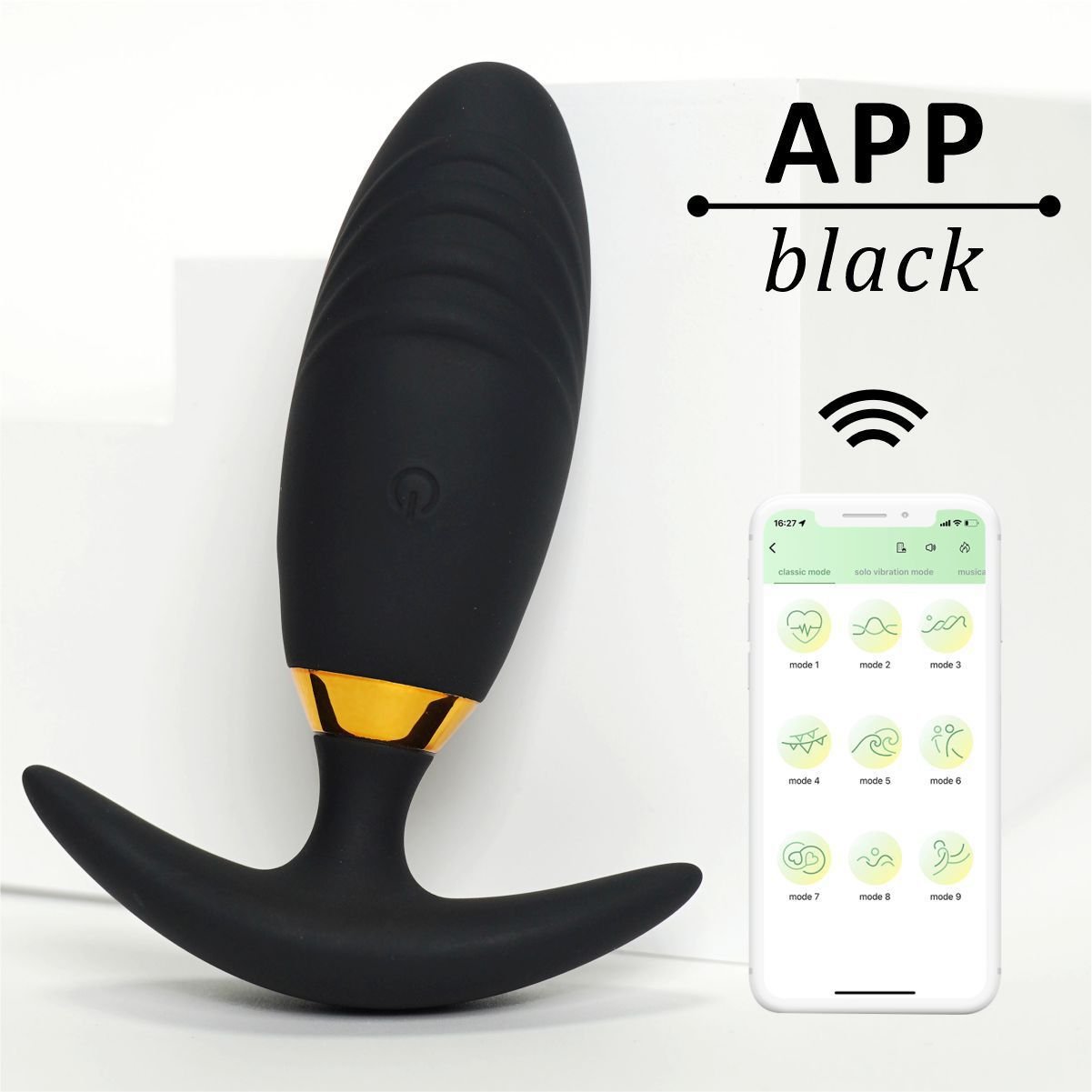 Sex Products APP Control Wavy Anal Vibrator - Lovetoys wholesales shop