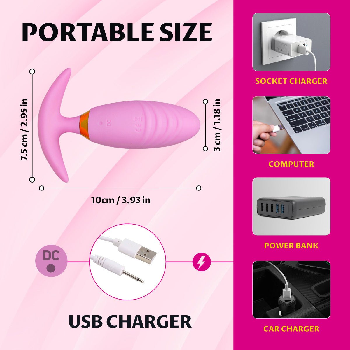 Sex Products APP Control Wavy Anal Vibrator - Lovetoys wholesales shop