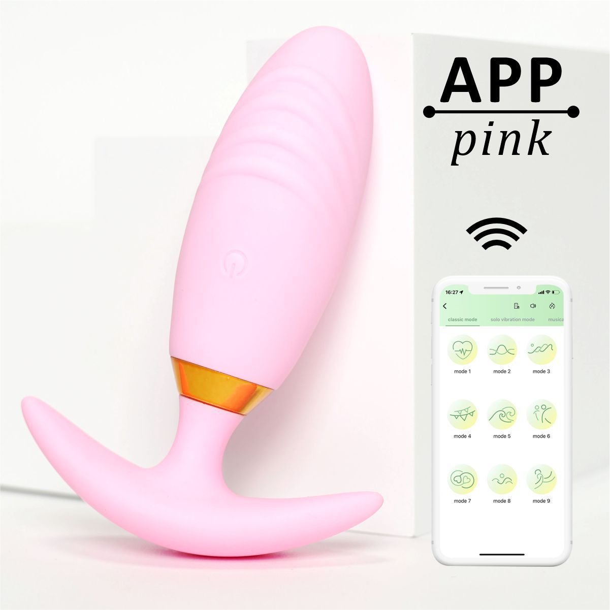 Sex Products APP Control Wavy Anal Vibrator - Lovetoys wholesales shop