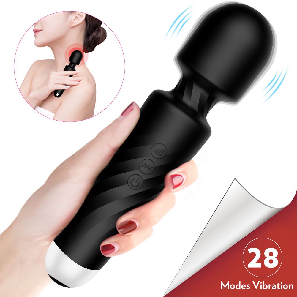 Sex Toy Powerful Female Vibrator Wand Massager Clitoris Stimulator - Lovetoys wholesales shop