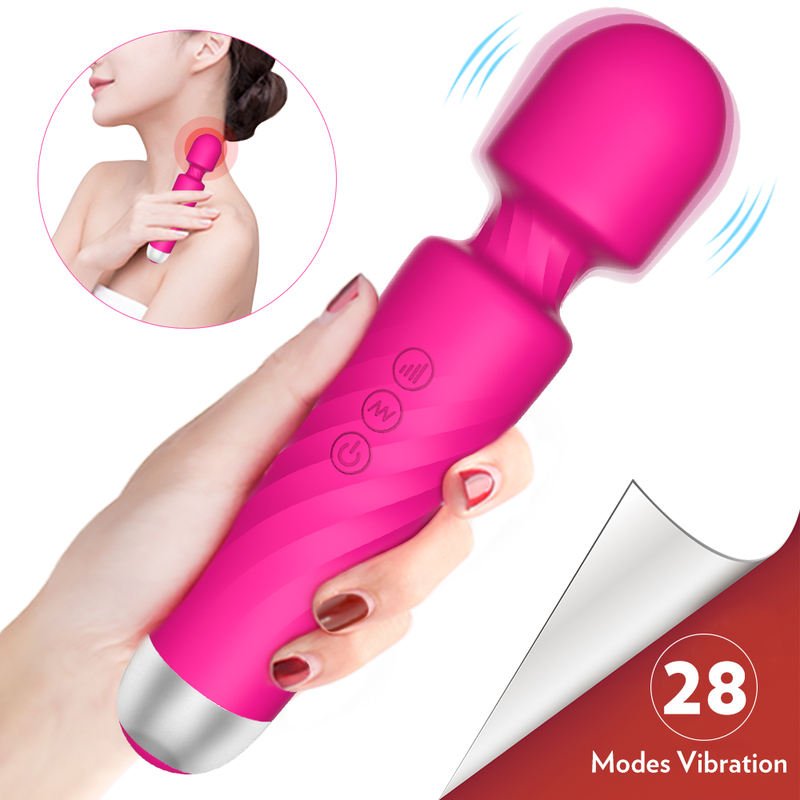 Sex Toy Powerful Female Vibrator Wand Massager Clitoris Stimulator - Lovetoys wholesales shop