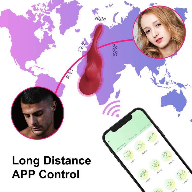 Sex Toy Stimulator Wireless APP Remote Control Underwear Panty Vibrator - Lovetoys wholesales shop