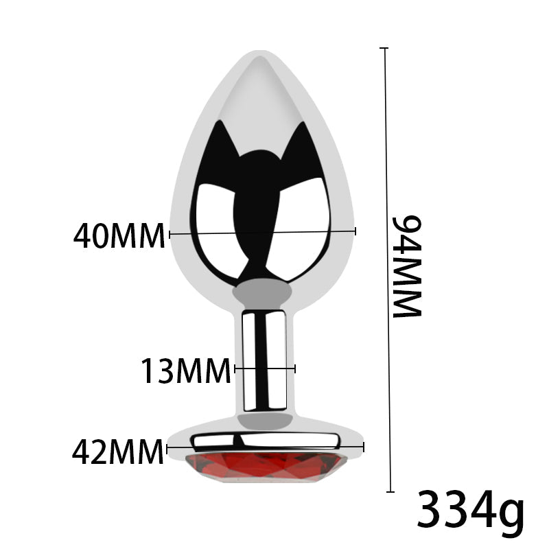 Sex Toys Butt plug with diamond - Lovetoys wholesales shop