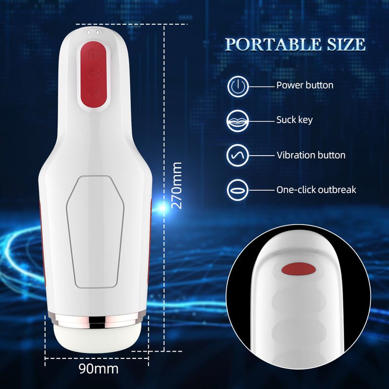 Sex toys for Male Vibration Cup - masturbator Masturbateur Male Cup - Lovetoys wholesales shop