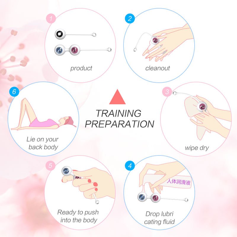 Sex Toys Kegel Ball Adult Vibrator Exercise Vaginal Ball Ben Wa Ball Vibrator - Lovetoys wholesales shop