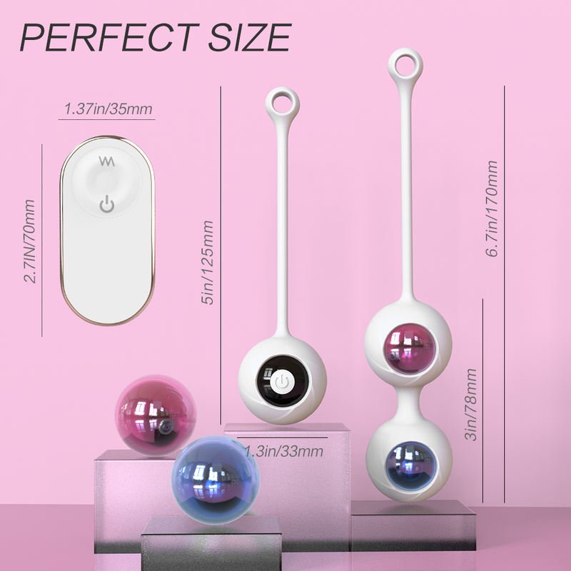 Sex Toys Kegel Ball Adult Vibrator Exercise Vaginal Ball Ben Wa Ball Vibrator - Lovetoys wholesales shop