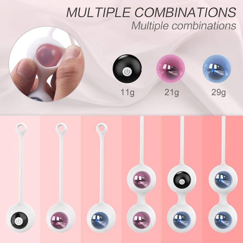 Sex Toys Kegel Ball Adult Vibrator Exercise Vaginal Ball Ben Wa Ball Vibrator - Lovetoys wholesales shop