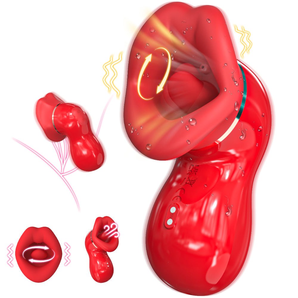 SHD - S629 Clitoris Stimulator Women Tongue Licking Sex toy Vibrator - Lovetoys wholesales shop