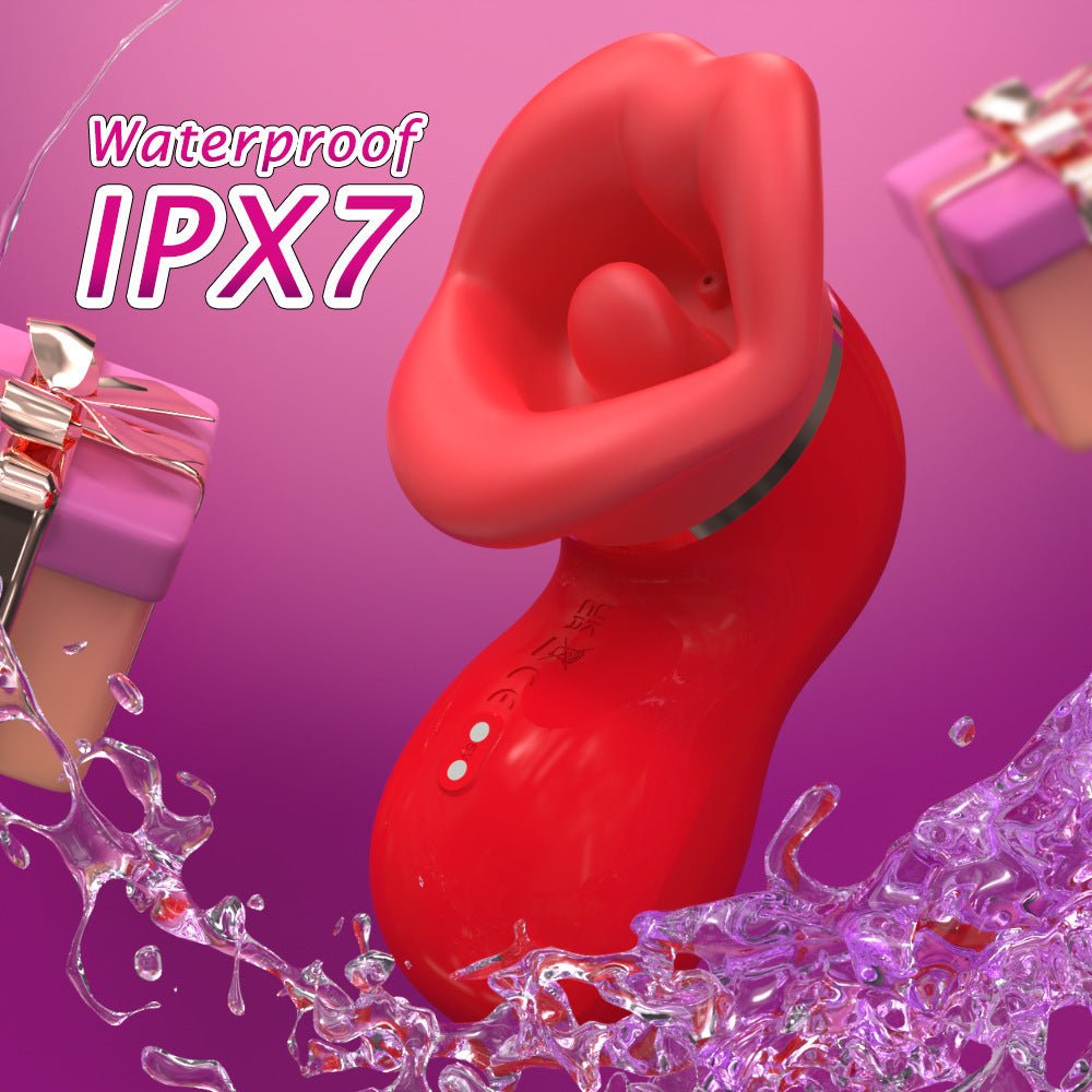 SHD - S629 Clitoris Stimulator Women Tongue Licking Sex toy Vibrator - Lovetoys wholesales shop