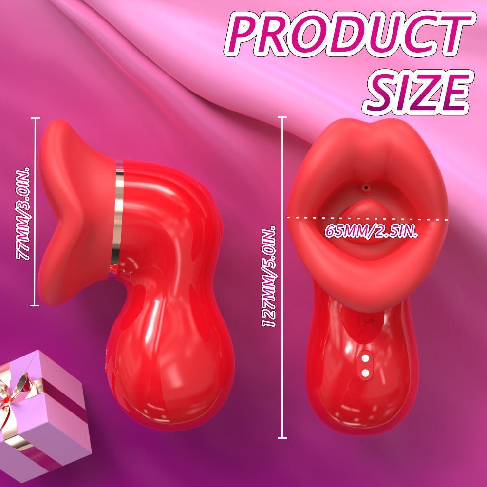 SHD - S629 Clitoris Stimulator Women Tongue Licking Sex toy Vibrator - Lovetoys wholesales shop