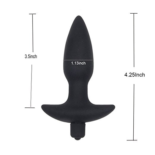 Silicone 10 Mode Vibrating Butt Plug - Lovetoys wholesales shop