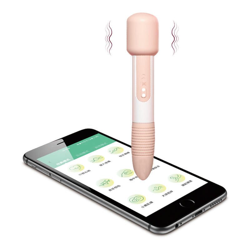 Silicone 9 Frequency Double Point Vibration Usb Charging Writing Brush Pen Shape Vibrators - Lovetoys wholesales shop
