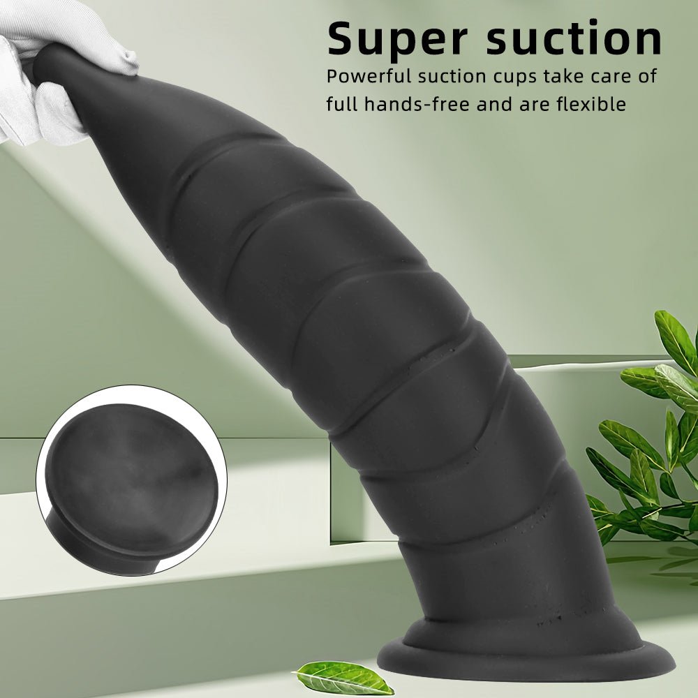 Silicone Anal Plug with Suction Cup - Lovetoys wholesales shop