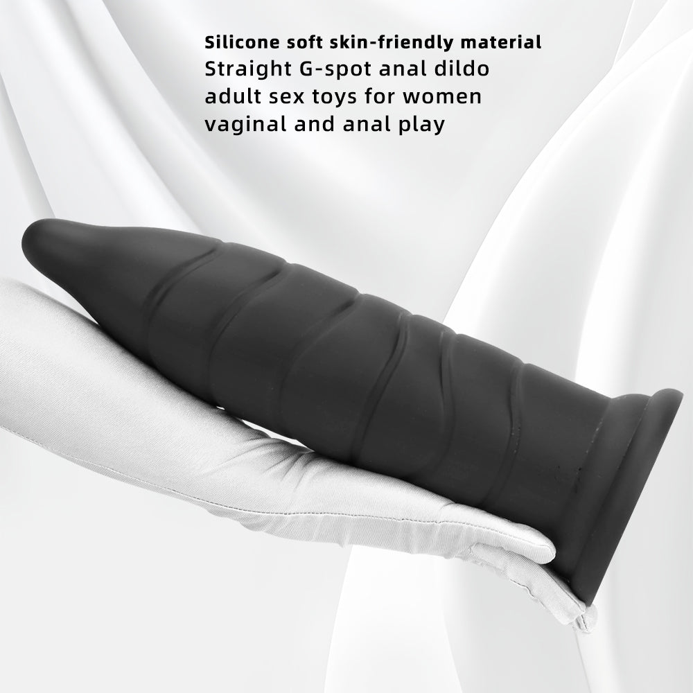 Silicone Anal Plug with Suction Cup - Lovetoys wholesales shop