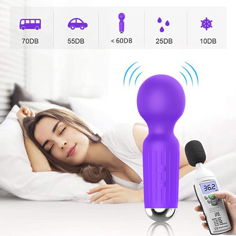Silicone AV Wand Vibrator Clitoral Nipple Stimulus Sex Toys for Women - Lovetoys wholesales shop