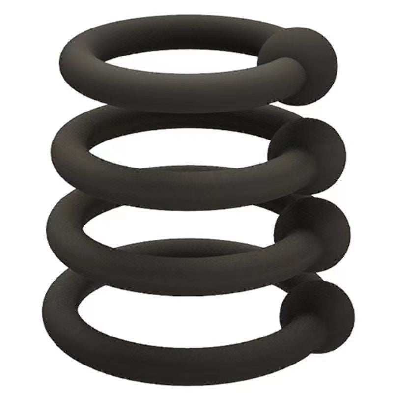 Silicone Cock Head Ring Set - Lovetoys wholesales shop