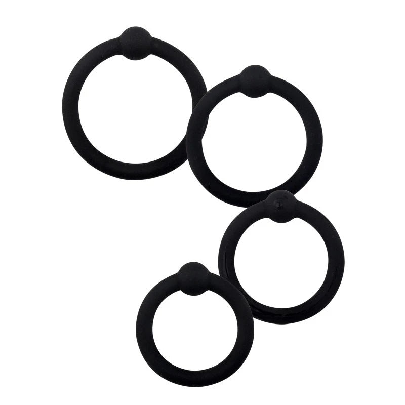 Silicone Cock Head Ring Set - Lovetoys wholesales shop