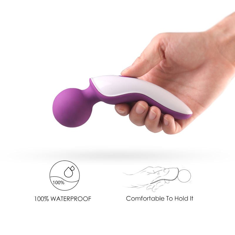 Silicone Handheld Wand Massage Ipx7 Small 9 Frequency Av Vibration - Lovetoys wholesales shop