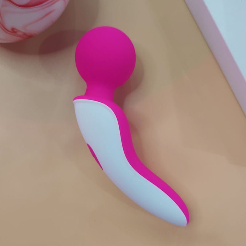 Silicone Handheld Wand Massage Ipx7 Small 9 Frequency Av Vibration - Lovetoys wholesales shop